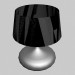 3d model Lámpara Wincent negro - vista previa