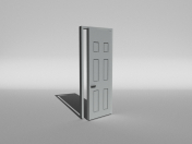 Einfache Tür
