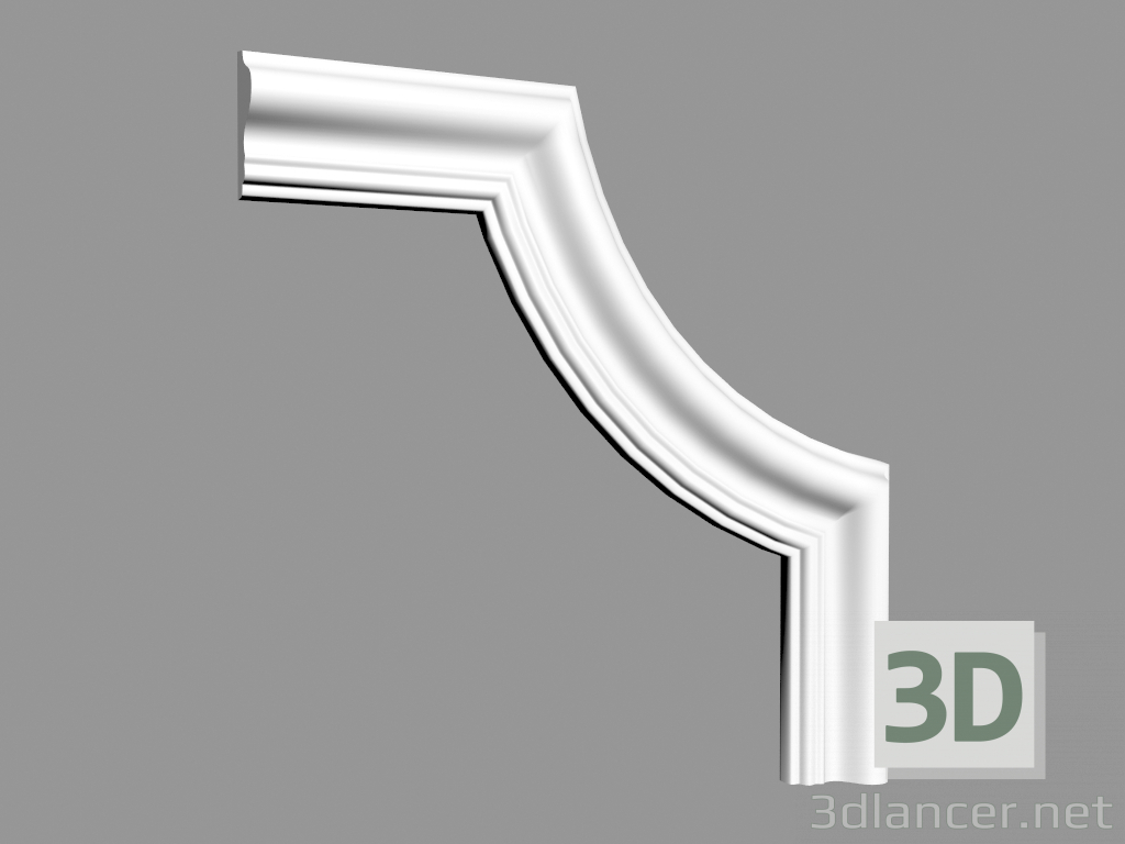 3D Modell Eckelement CF624-B - Vorschau