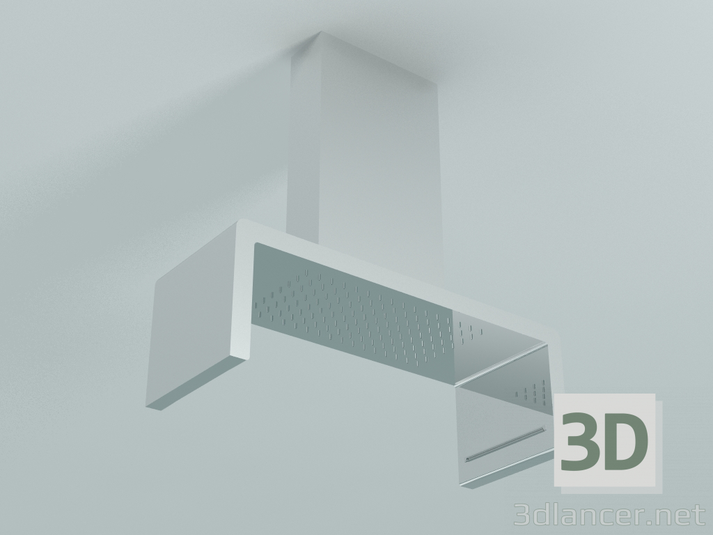3D modeli Tavan duşu 554x202 mm (SF118 B) - önizleme