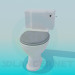 3 डी मॉडल शौचालय - पूर्वावलोकन
