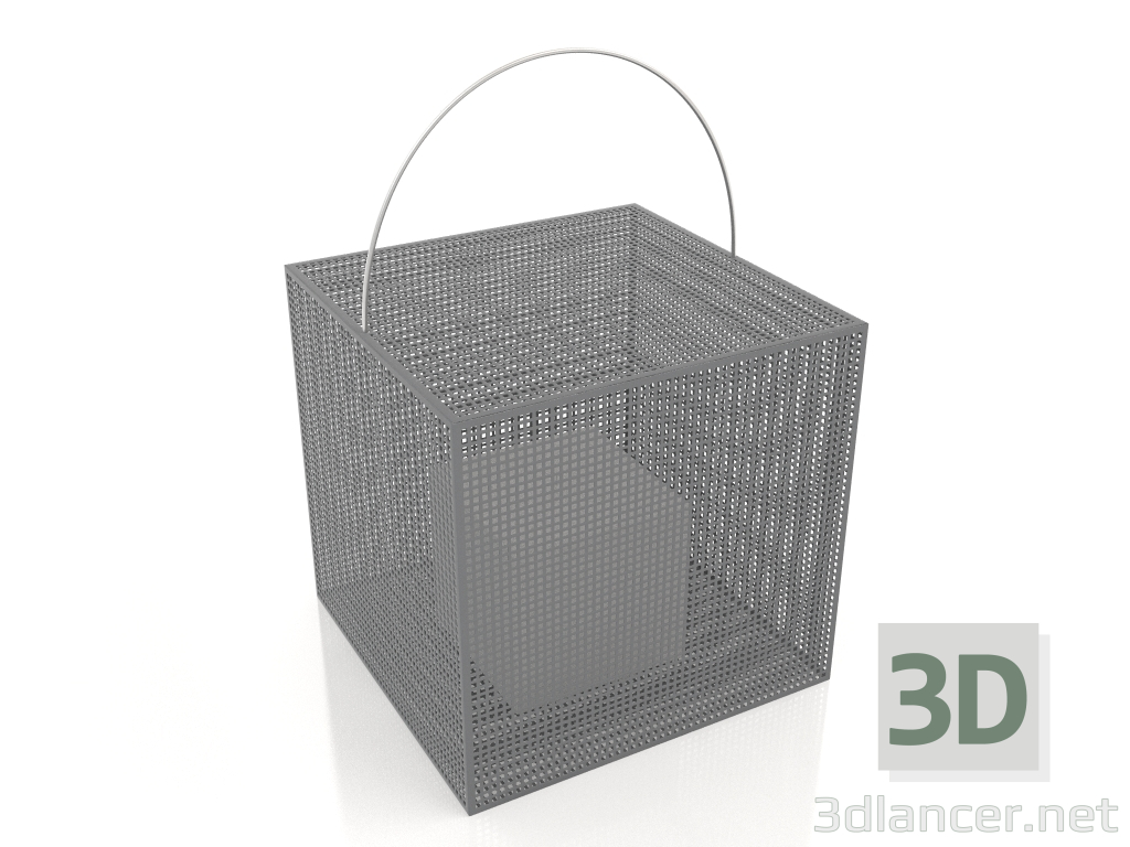 3D Modell Kerzenbox 2 (Anthrazit) - Vorschau