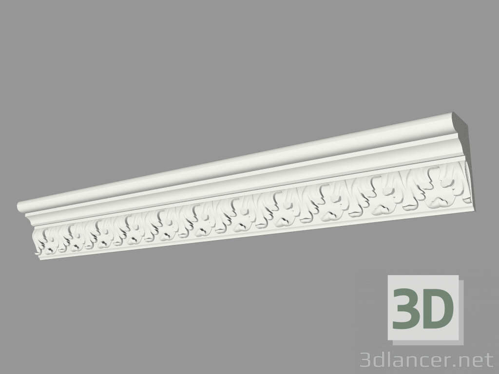 3d model Molded eaves (КФ53) - preview
