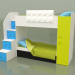 3 डी मॉडल बच्चों के लिए चारपाई बिस्तर (1 बॉक्स) बचा है - पूर्वावलोकन
