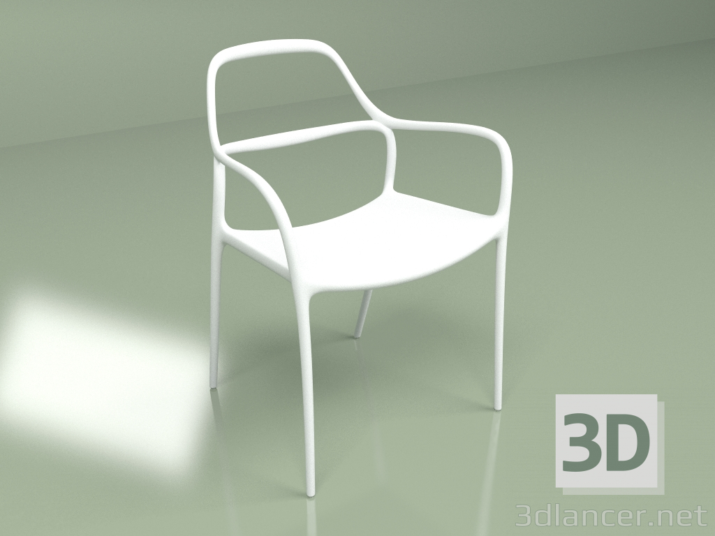 modello 3D Sedia Dalì - anteprima