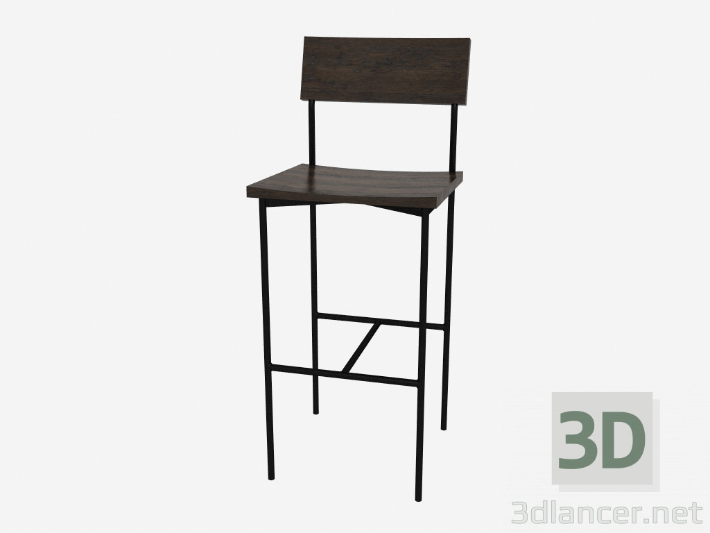 3d модель Барний стілець TIBO (445,001-SE) – превью