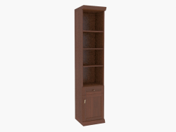 Cabinet narrow with open shelves (261-27)