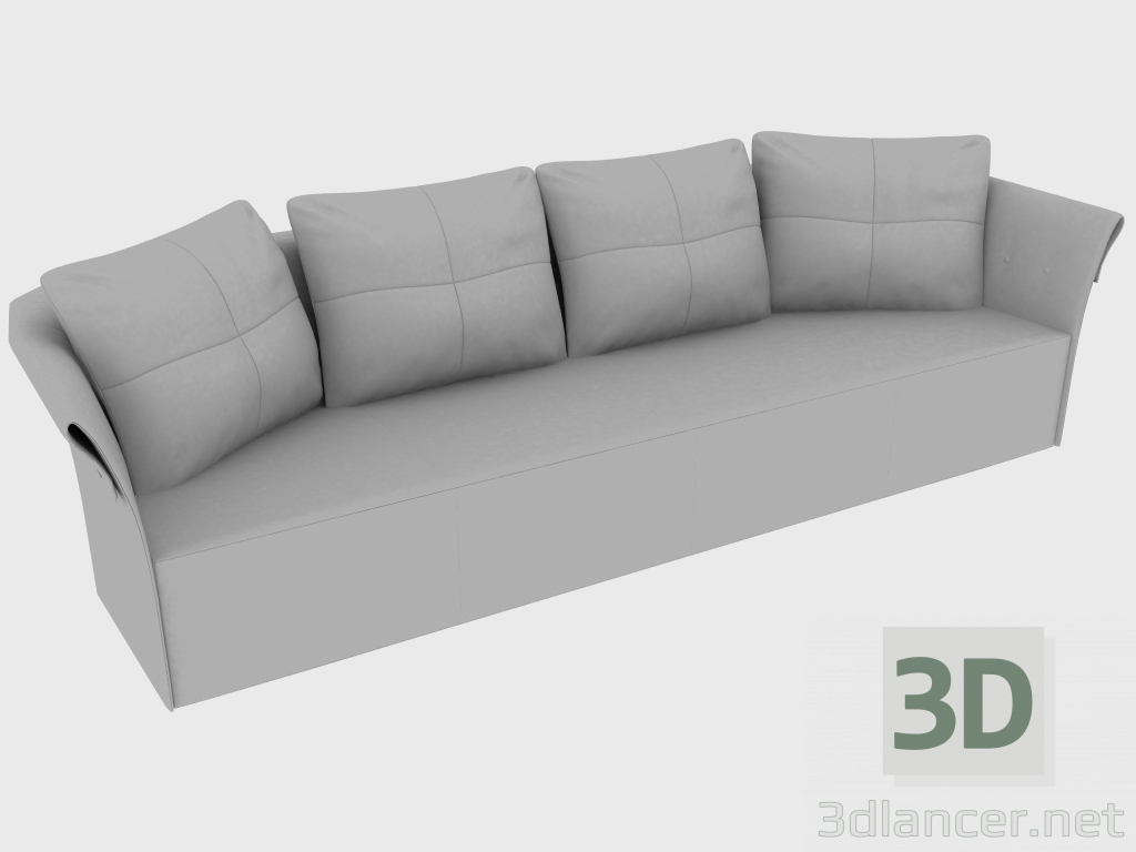 3D Modell Sofa CHARME SOFA (320x115xH77) - Vorschau