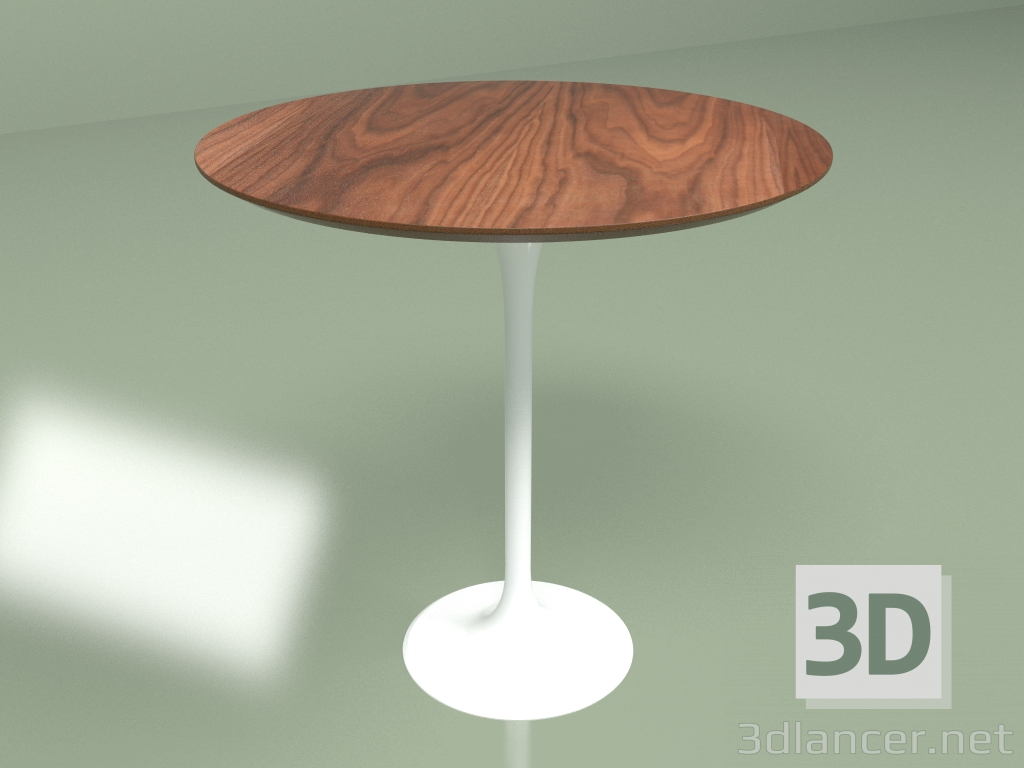 modello 3D Tavolino in legno di tulipano - anteprima