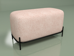 Pouf Pawai largeur 80 (rose poudré)