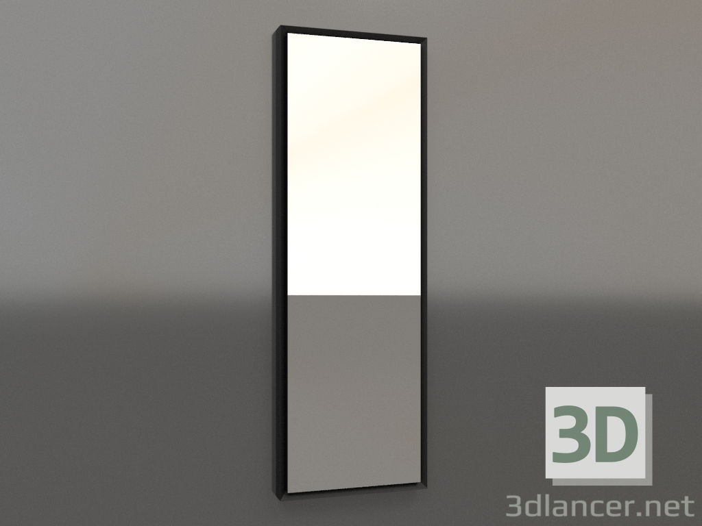 modèle 3D Miroir ZL 21 (400x1200, bois noir) - preview