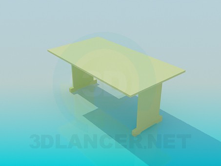 3D Modell Tisch - Vorschau