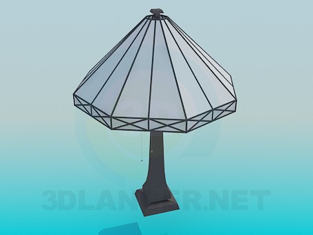 modello 3D Lampada da tavolo - anteprima