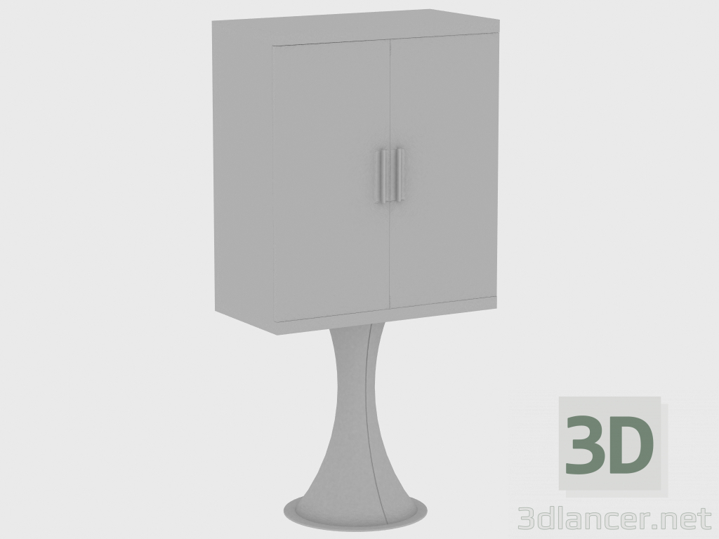 modèle 3D Buffet OSCAR CUPBOARD (80X42XH160) - preview