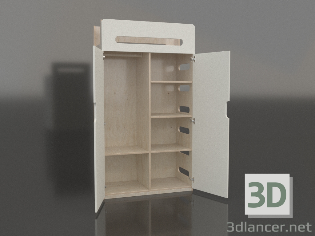 3D Modell Kleiderschrank offen MOVE WA (WWMWA1) - Vorschau
