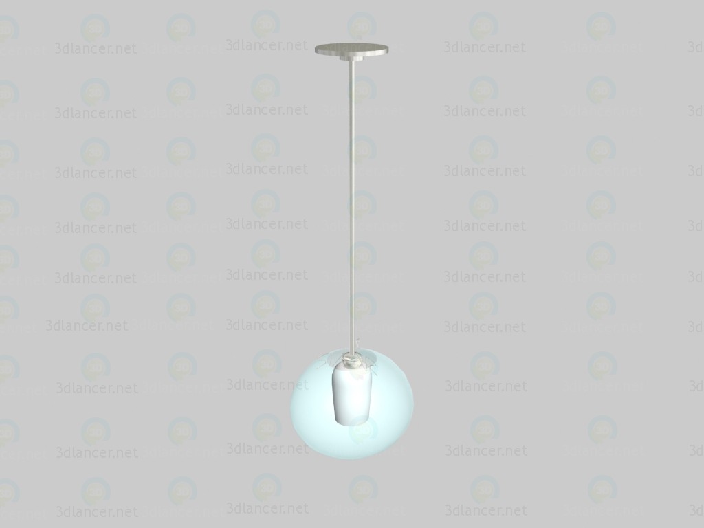 3d модель Лампа підвісна Cloe – превью