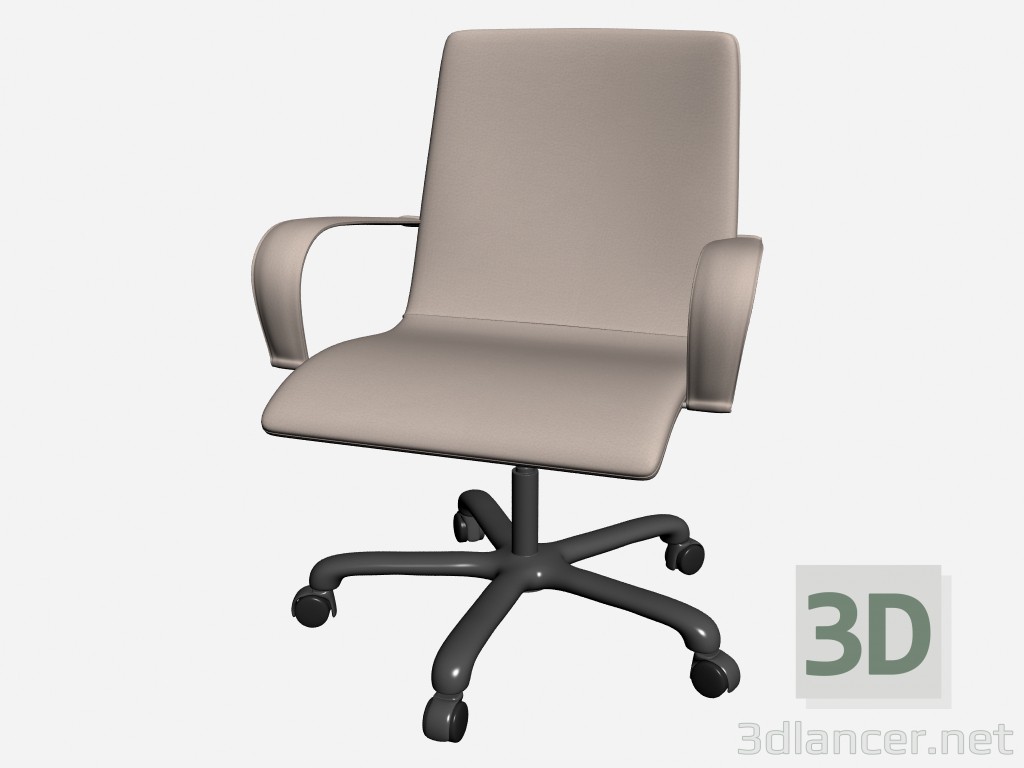 3d модель Кресло офисное Herman studio 2 – превью