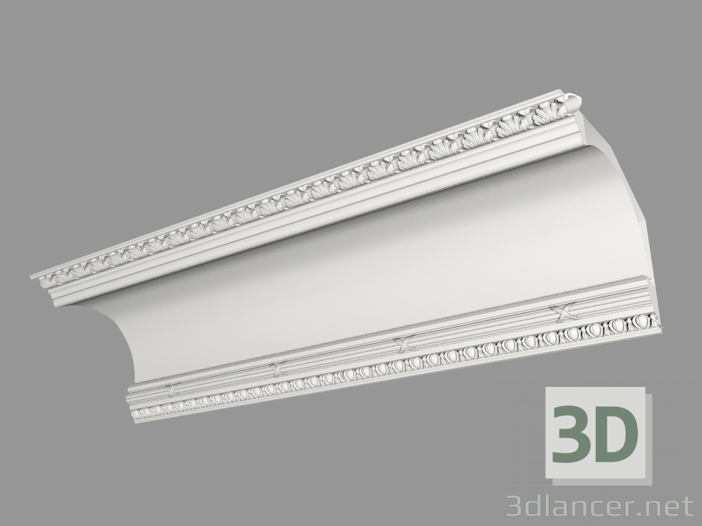 3d model Molded eaves (КФ55а) - preview