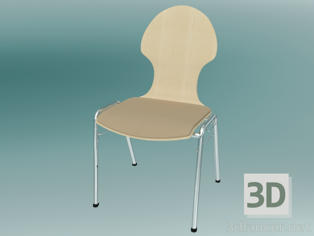 3D Modell Konferenzstuhl (K22H) - Vorschau