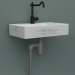 3D Musluk ve boru ile mermer lavabo modeli satın - render