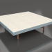 3d model Square coffee table (Blue gray, DEKTON Danae) - preview