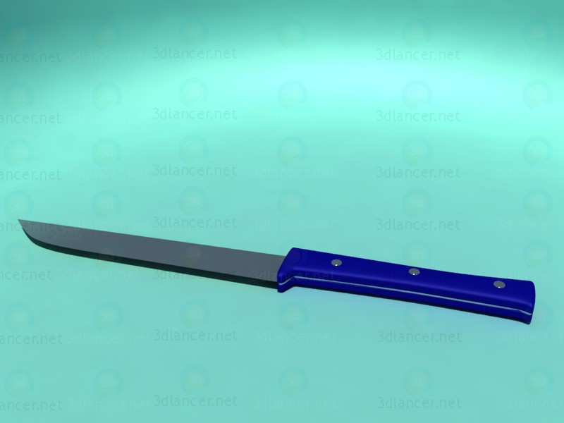 3d model Kitchen knife - preview