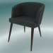 modèle 3D Demi chaise Joy (gris foncé) - preview