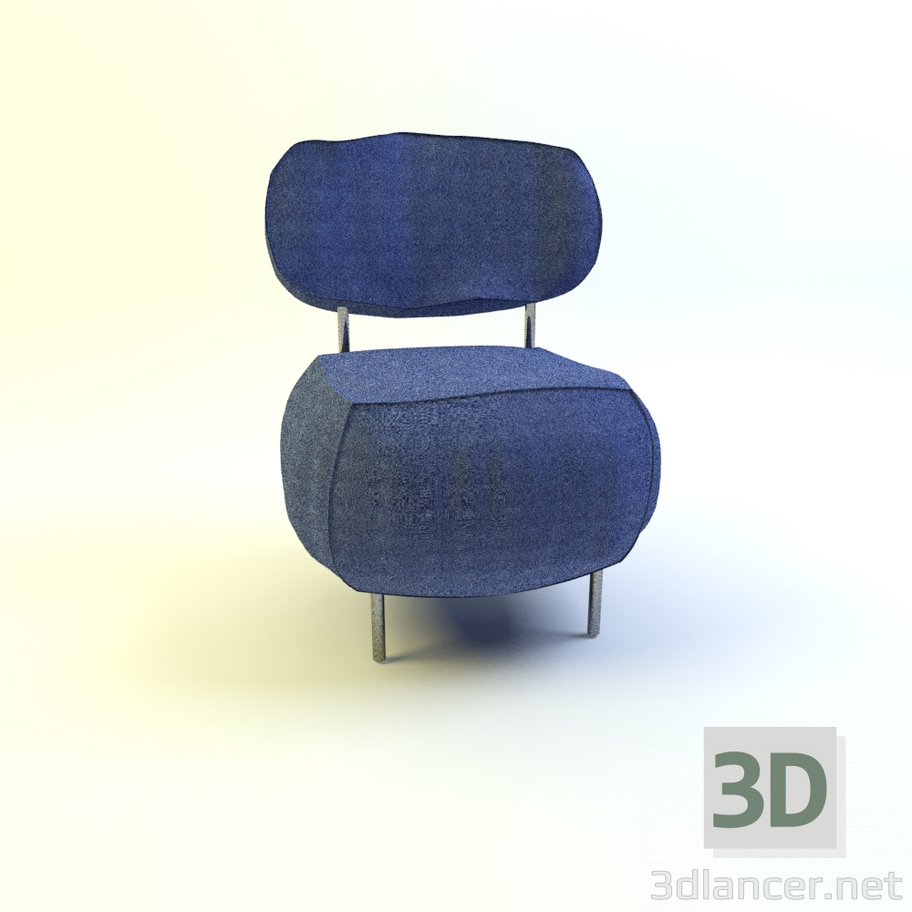 Sillón 3D modelo Compro - render