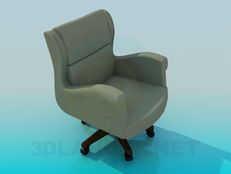 3d модель Кресло офисное – превью