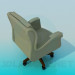 3d model silla de oficina - vista previa
