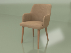 Cadeira Santino XL (pernas Tin-118)