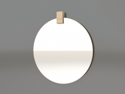 Mirror ZL 04 (d=400, wood white)