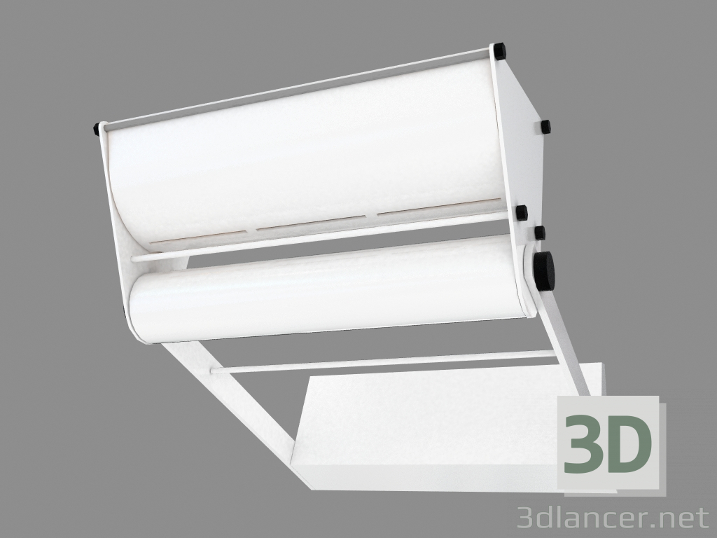 modello 3D Lampada da parete 71 Opus Parete - anteprima