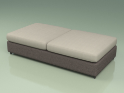 Módulo de sofá 002 (cinza líquido 3D)