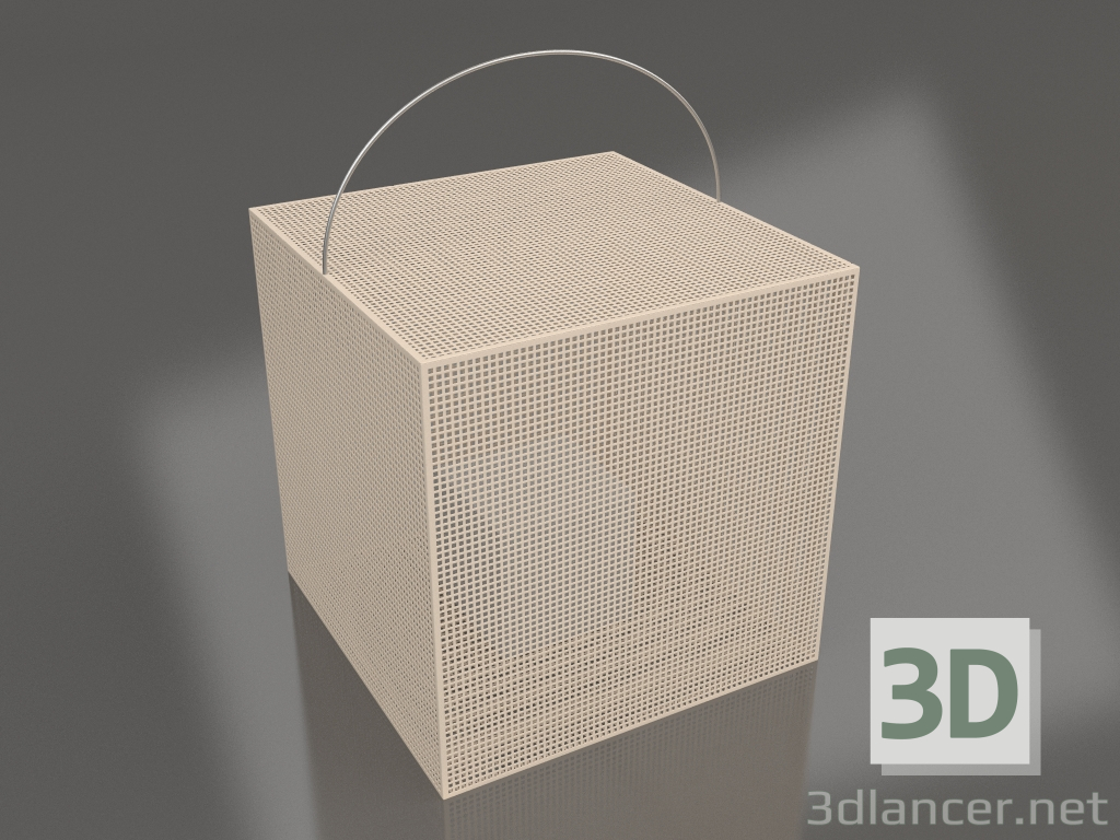 3D modeli Mum kutusu 3 (Kum) - önizleme