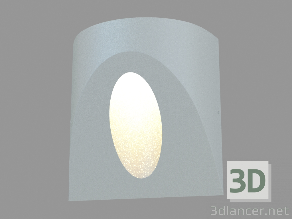 modello 3D disegno di legge lampada da parete a LED (DL18376 11WW) - anteprima
