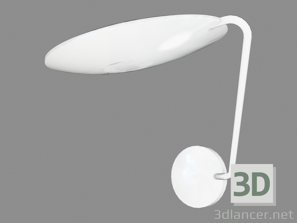 modello 3D Lampada da parete 77 Zeta Parete - anteprima