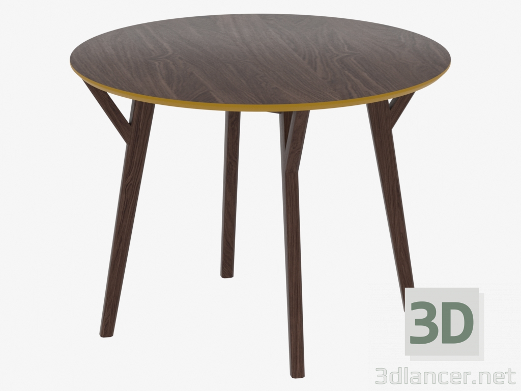 Modelo 3d Mesa de jantar CIRCLE (IDT011005003) - preview