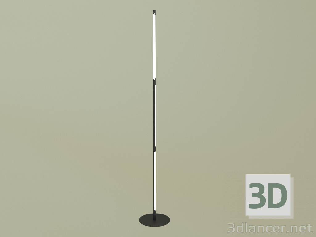 3d model Lámpara de pie KONO FLOOR 3200K BK 15008 - vista previa