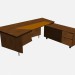 3d model Table writing John scrivania lineare - preview