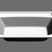 modèle 3D Baignoire rectangulaire Praktik N (160 x 85, à gauche) - preview