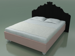 Кровать двуспальная (80 Е, Black)