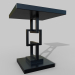 3d table chain model buy - render