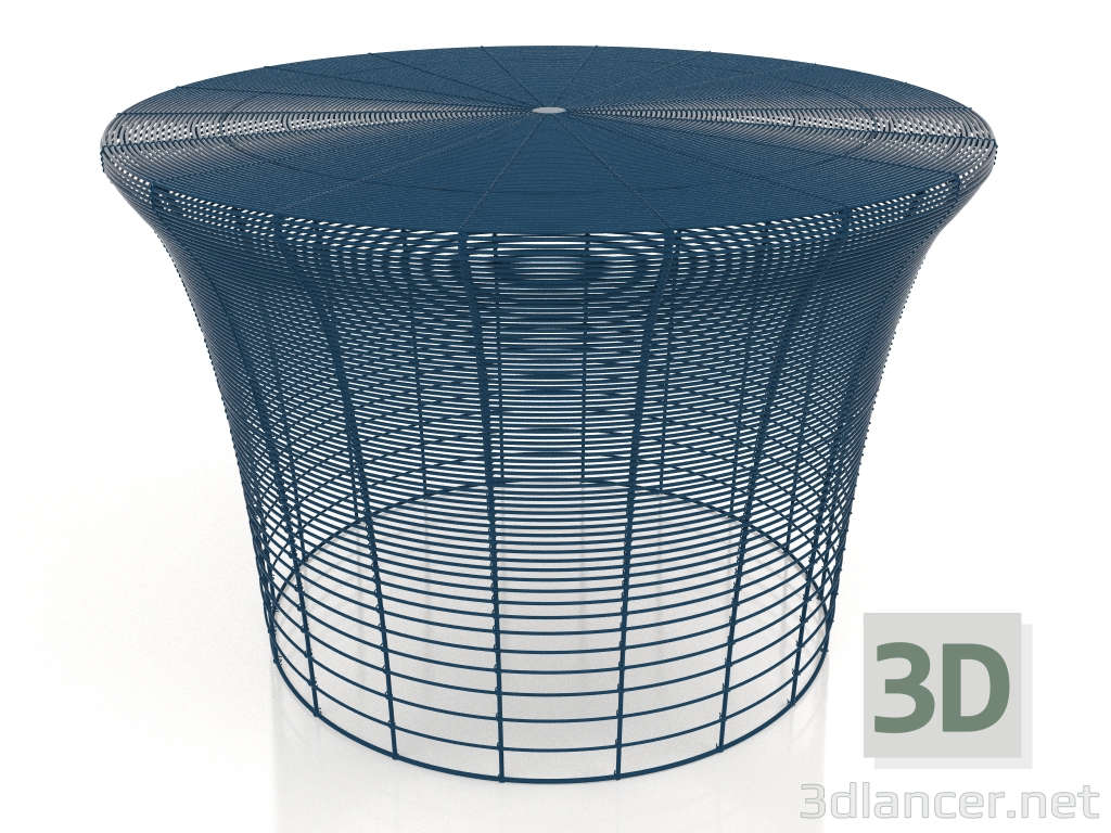 3D Modell Hoher Couchtisch (Graublau) - Vorschau