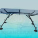 3d model Glass table with suction cups - preview