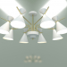 3d model Ceiling chandelier Apart 70114-8 (white) - preview
