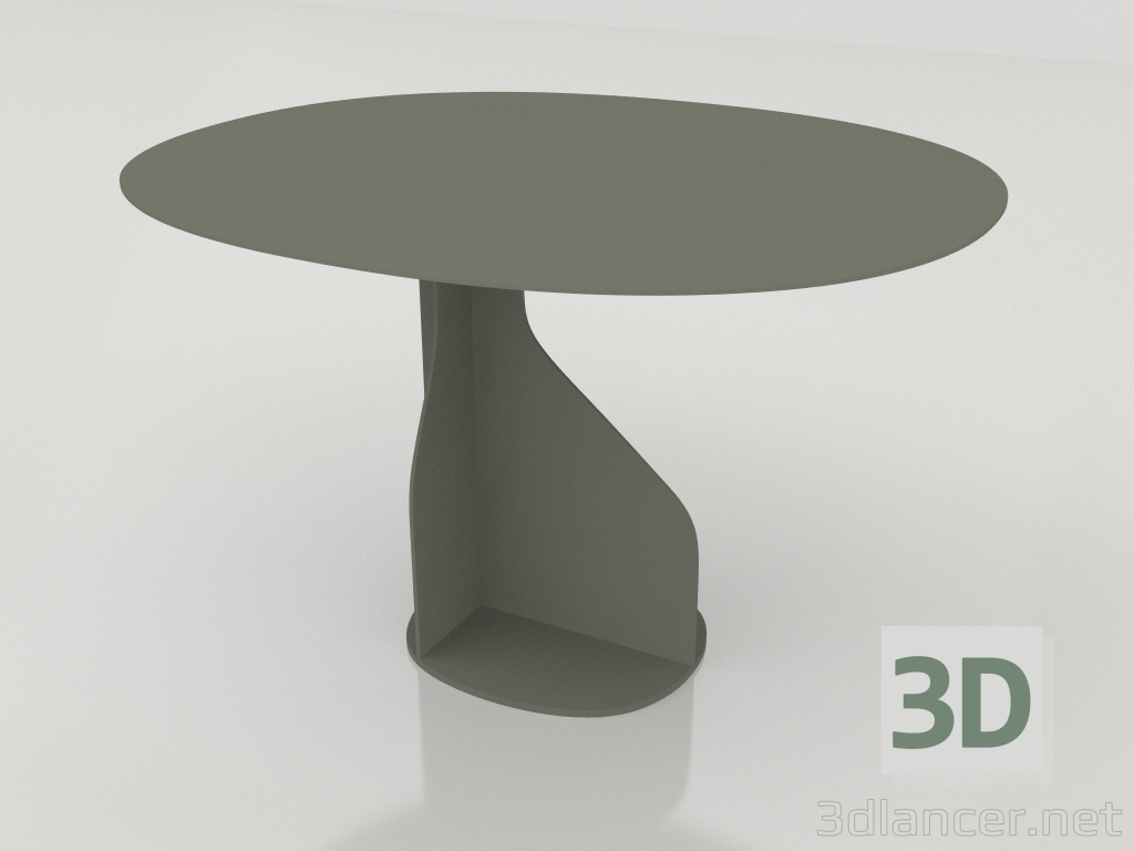 3d model Coffee table Plane S (Green) - preview