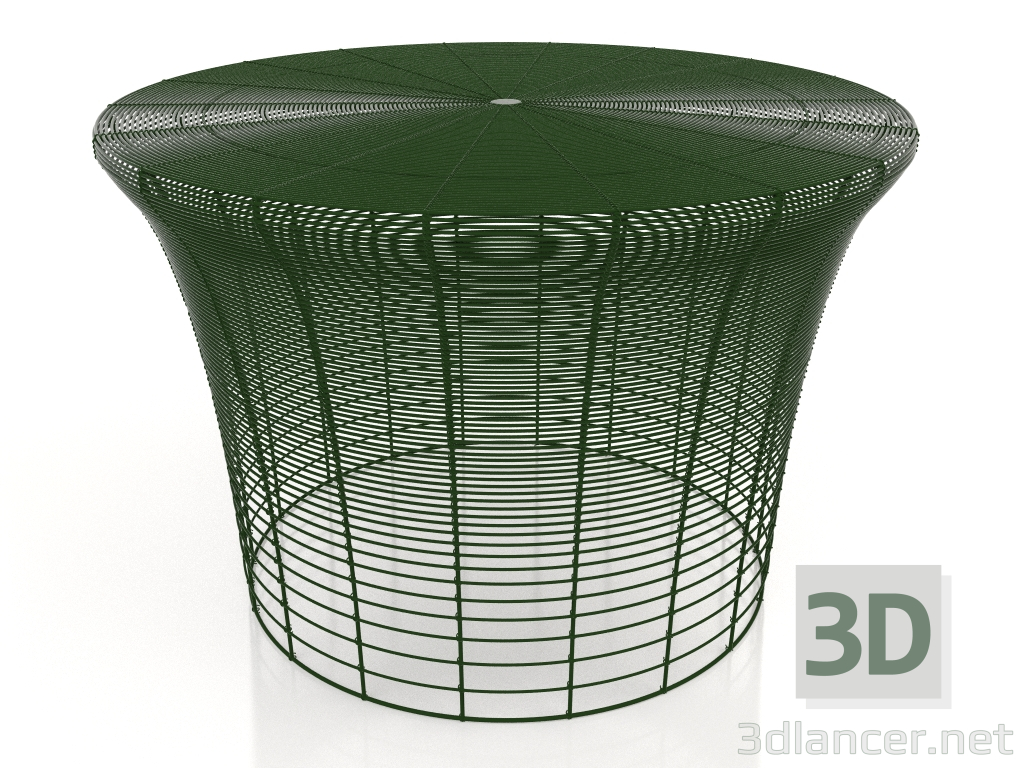 modello 3D Tavolino alto (Verde bottiglia) - anteprima