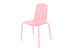 Chaise de salle à manger (rose)