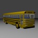 3D modeli Thomas Saf-T-Liner okul otobüsü - önizleme